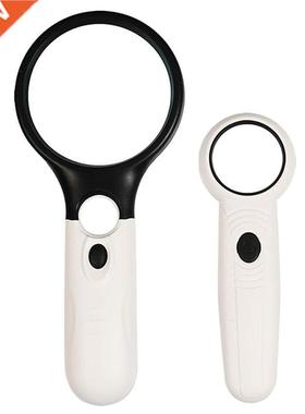 2 Pack nifying Glass with LED Light X 45X 11X Handheld nifi