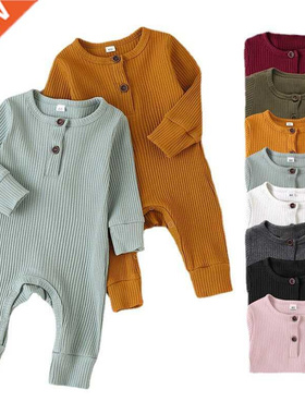 Autumn Newborn Infant Baby Boys Girls Romper Playsuit Overal