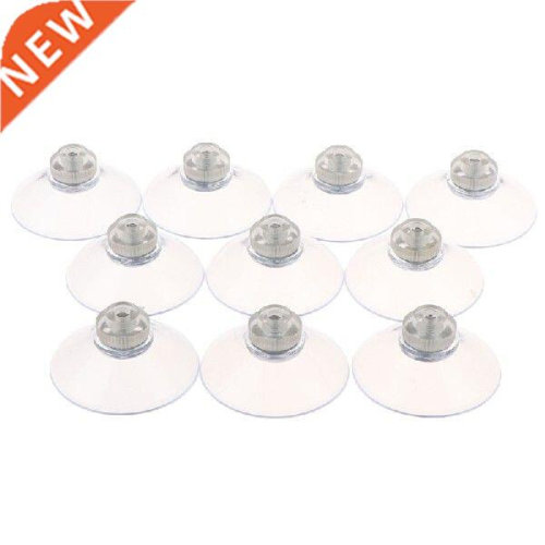 10pcs With Thumbscrew Sucker Suction Cups Metal Nut Stud