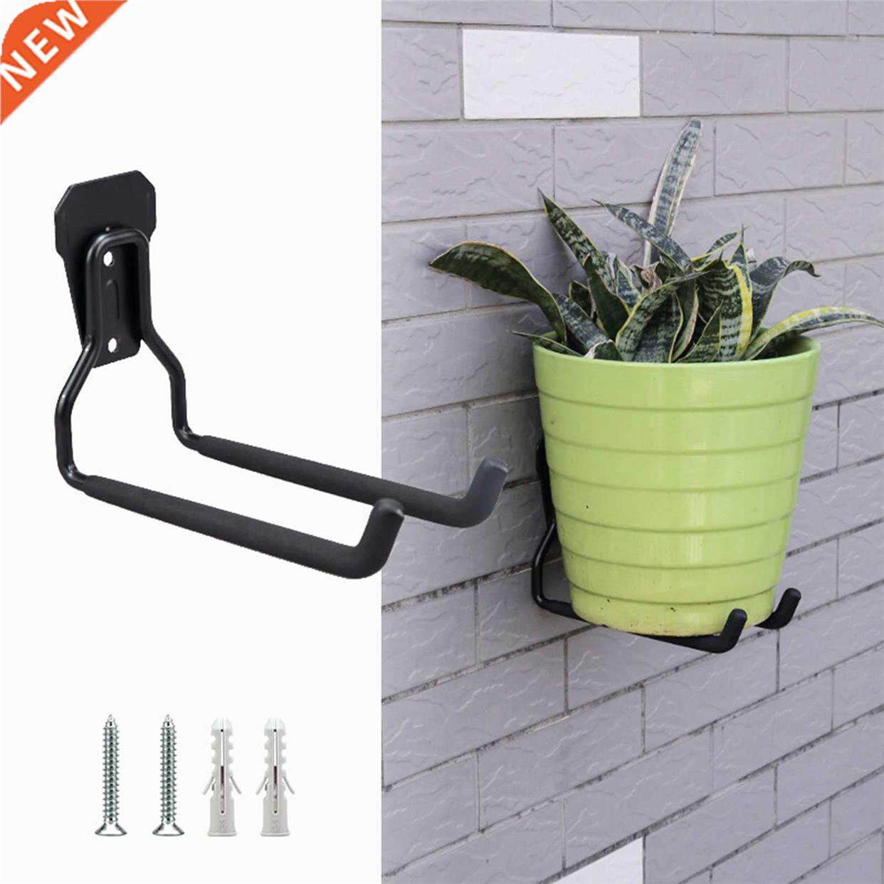 Metal Hook Garage Organizer Wall Mount icycle Hanger Hooks