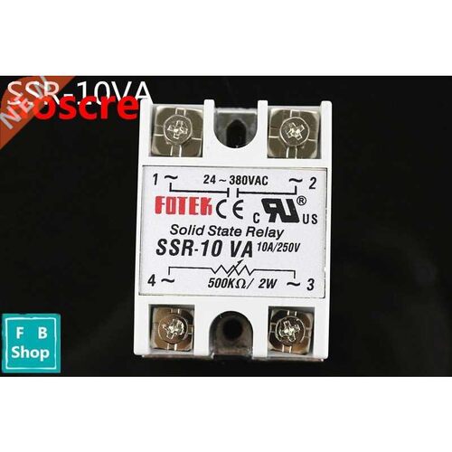 1PCS Solid State Relay SSR-10VA 10A Relais Regulator 24-380V