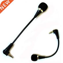 Flexible 3.5mm Jack Mini Microphone Mic For PC LapDeskSkype