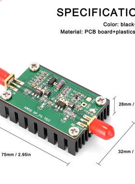 2MHz-700MHZ W RF Power Amplifier Broadband Practical Amplif