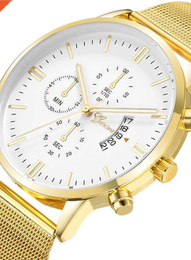 2021 Geneva Male Clock Men Watches Fashon Busness Waterpr