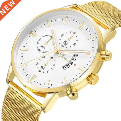 2021 Geneva Male Clock Men Watches Fashon Busness Waterpr