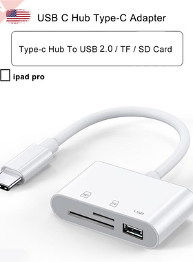 Ingelon Micro Sd Cd Reader Usb C 3 In 1 Memory Cd Reade