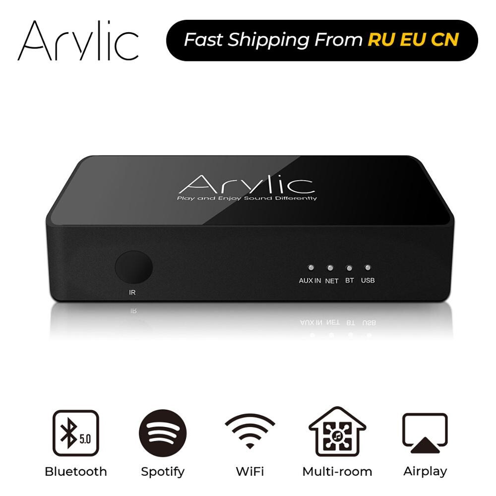Arylic S10 WiFi And Bluetooth 5.0 HiFi Stereo Audio Receive