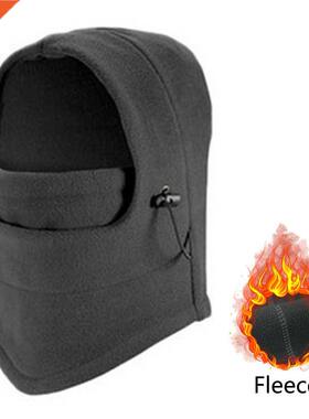 Warm Fleece Balaclava for Men Hot Neck Warmer Hiking Scarf H