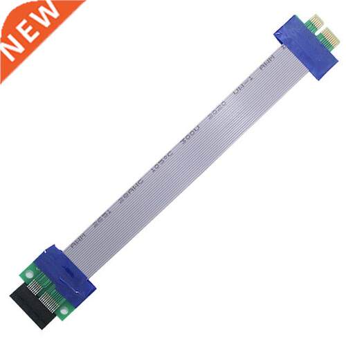 New arrive PCI Express Flex Relocate Cable PCI-E 1X to 1x Sl