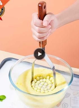 Stainless Steel Hand Held Potato Masher For Smooth Mashed Po