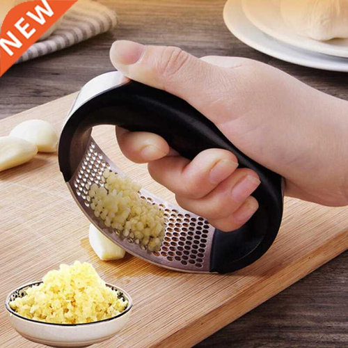 Stainless Steel Garlic Press Manual Garlic Mincer Chopping