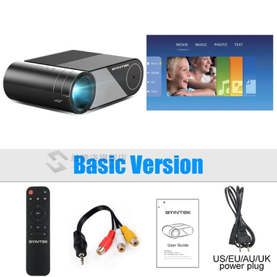 K9 Mini 1280x720P Portable Video Beamer LED Projector Proyec