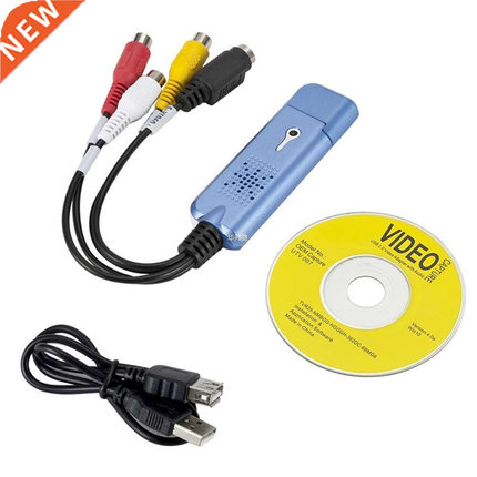 For Easycap USB 2.0 Easy Cap Audio Video Capture Adapter VHS