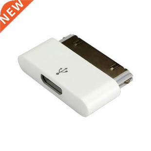 Portefeuille Micro USB Female to 30 Pin Charging Adapter For