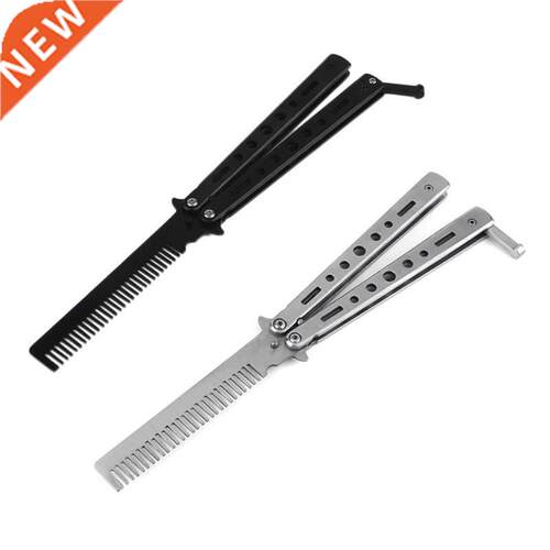 Knife Comb Practice Training Folding Butterfly Camping Stain