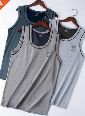Mens Underwear Sleeveless Tank Top Solid Muscle Vest Undersh
