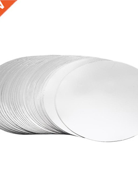 100Pcs 3Inch Silver Wine Pourer Disk Drip-Proof Drop Drip St