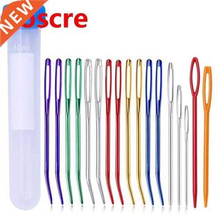 17pcs Yarn Large Eye Blunt Needle Set Tapestry Needle Bent