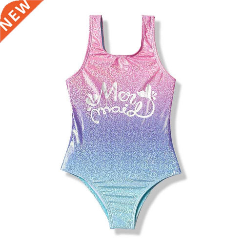 2022 3-16Years Girls Swimsuit Brand New Summer Children Girl