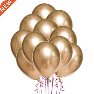 50pcs 10 Inches Latex Thicken Balloons Metallic Color Party