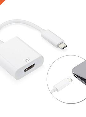 USB 3.1 Type C To 4K HDMI HDTV Adapter Cable Support 4K Solu