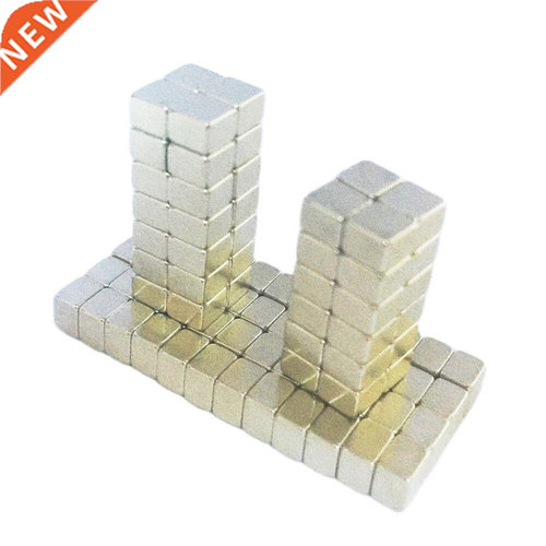 N52 Block Neodymium Magnets 4x4x3mm Super Powerful Rare Ear