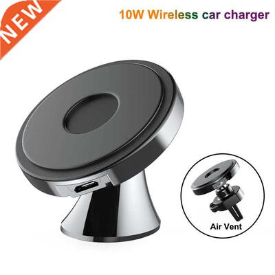 10W qi wireless charger car phone holder for iPhone 11 fast