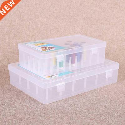 Plastic Bobbin Box Sewing Bobbins Threads Storage Sorting C