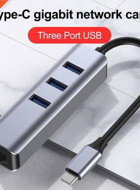 Multifunction Adapter 3 Ports Computer Accessories USB 3.0 T
