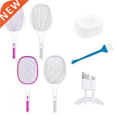 Electric Fly Swatter Mosquito Bug Zapper Killers Insects Swa