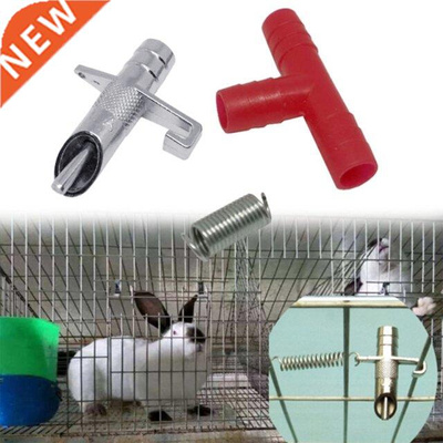 10 Pcs Automatic Rabbit Nipple Water Feeder Drinker For Pet