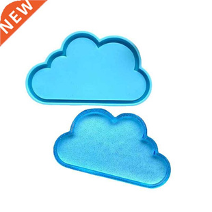Clouds Concrete Tray Mold Cement Candle Holder Silicone