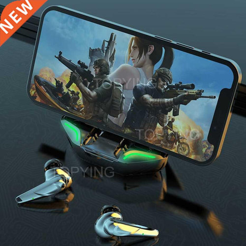 TWS Earphone Wireless Bluetooth Headphones AI Control Gaming