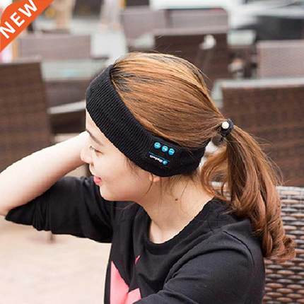 Breathable Knitted Bluetooth Music Headband Headband With Mi