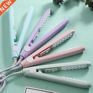 Mini D Grid Hair Crimper Curling Iron Volumizing Hair Iron