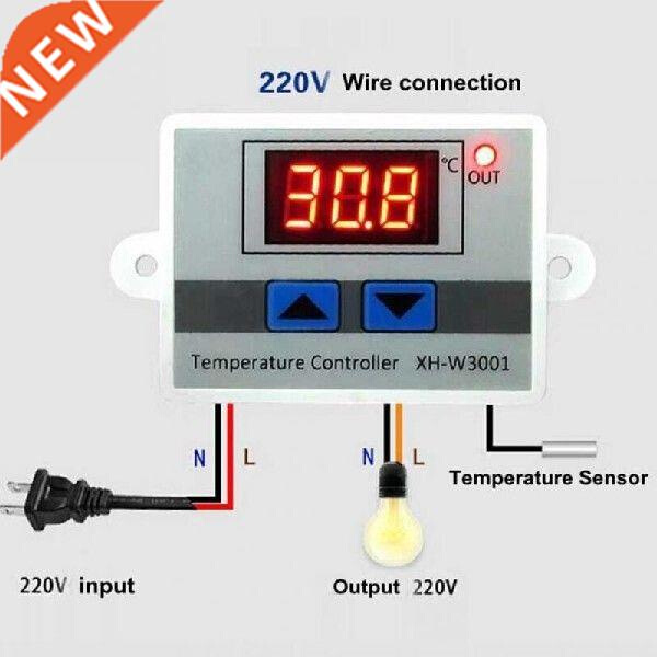 XH-W3001 10A Digital Temperature Controller 12V, 24V, 220V