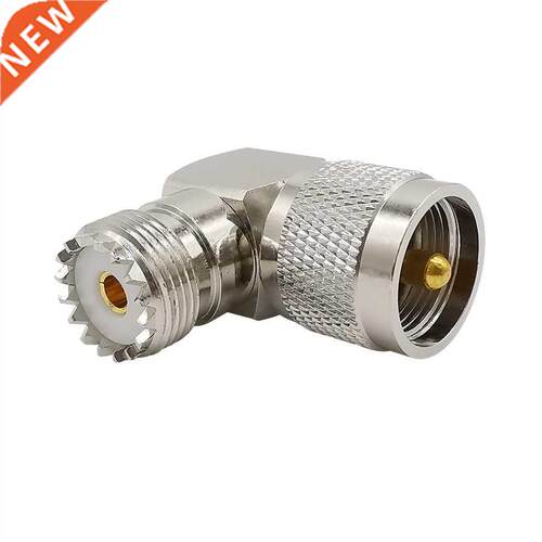 1Pcs L Shape UHF Connector PL-259 PL259 UHF Male Plug to SO-