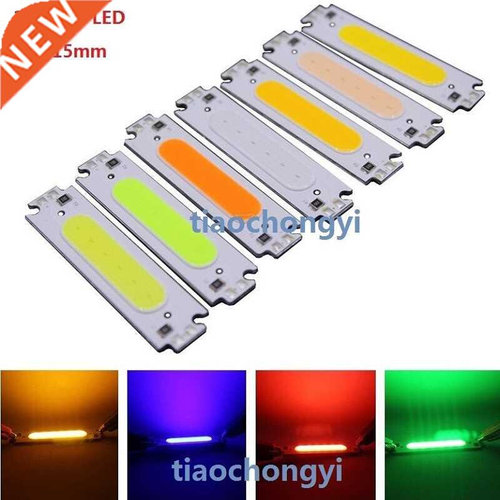 10pcs 2W 12V white red green Blue COB High power LED stripe