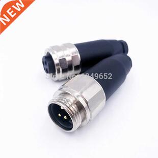M22 sensor connector waterproof 7/8 malefemale plug screw t