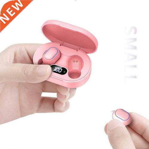 Pink E7s TWS Headset Wireless Headphone Earphones Sports Min
