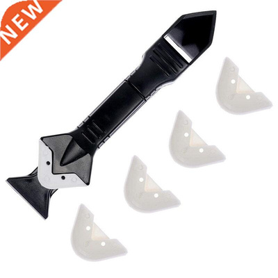 3 in 1 Glass Glue Angle Scraper, Seam Repair Caulking Tool f