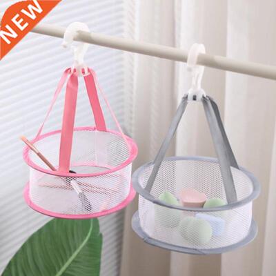 Laundry Basket Mesh Windproof Clothes Dryer Basket For Sweat