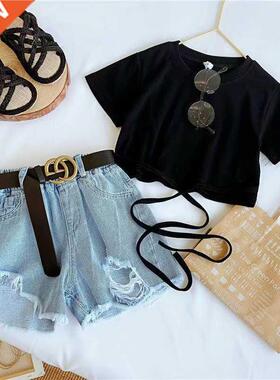 Clothes For Girls Summer Fashion Kids Girls Clothes Sets 2Pc