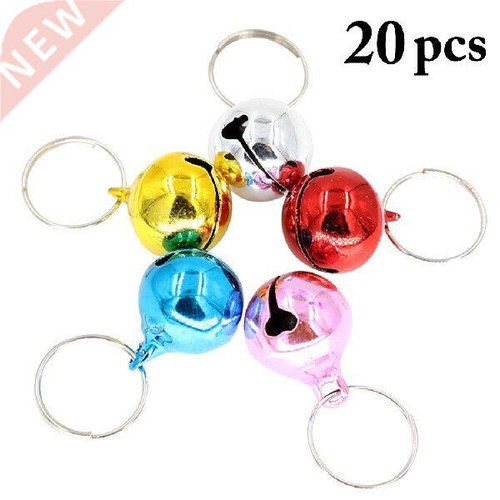 20pcs Solid Color Pet Bell Creative Decorative Assorted