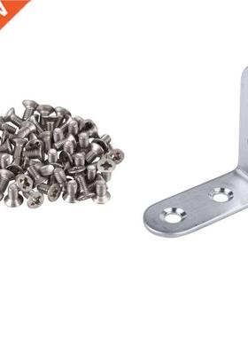 50 Pcs M x 6 mm Slotted Phillips Countersunk Screw with 12