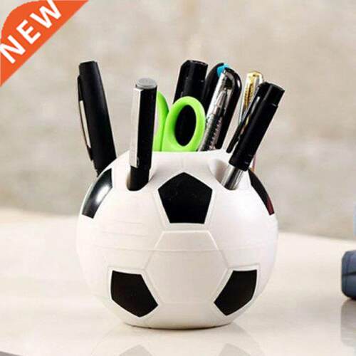 Football Shape Pen Pencil Holder Soccer Shape Toothbrush Hol
