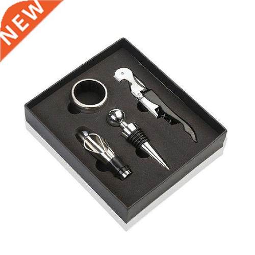 4pcs/set Beer Wine Bottle Opener Wine Stopper Corkscrew