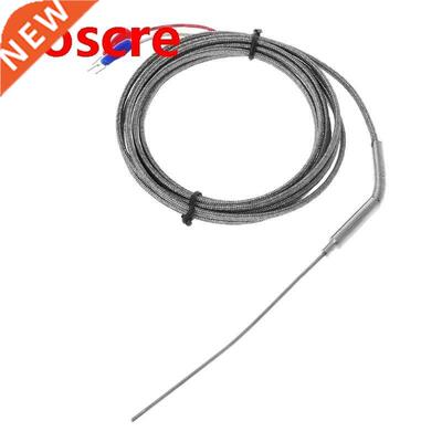 2m K Type Thermocouple Stainless Steel 1.5mm Probe Temperatu