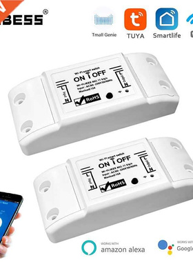 Tuya WiFi Smart Light Switch Universal Breaker Timer
