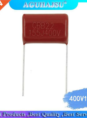 10PCS 400V155J 1.5UF Pitch 20MM 400V 155 1500nf CBB Polyprop